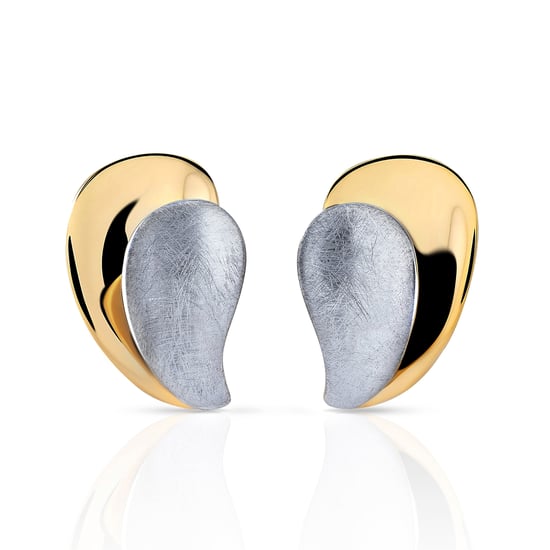 Orphelia 'Ameliana' Damen-Set aus 925er Sterlingsilber: Halskette + Ohrringe + Ring – Silber/Gold SET-7508 - Image 2