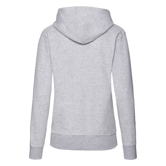 Fruit of the Loom - "Classic" Sweatshirt mit Kapuze für Damen (Grau meliert) - Image 2