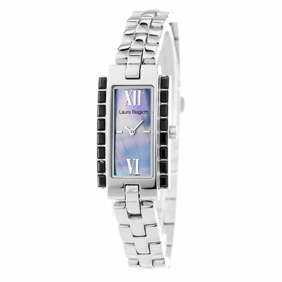 Laura Biagiotti Damenuhr Quartz Silber Schwarz - Image 1