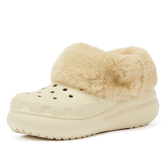Crocs Furever Crush Clog Knochen Damen Beige Komfortschuhe - Image 3