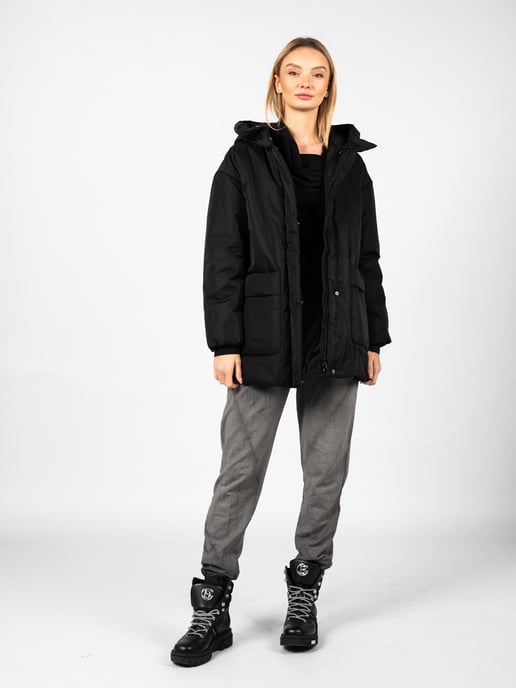 Geox Jacke Diodana Damen schwarz - Image 2