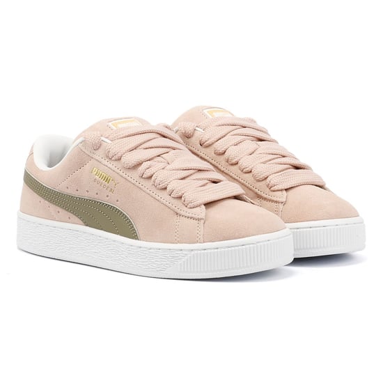 Puma Suede XL Damen Sneaker Aus Wildleder In Rosa - Image 1