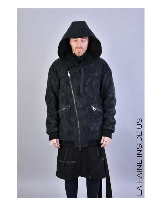 La Haine Inside Us Jacke LM077 Herren schwarz - Image 6