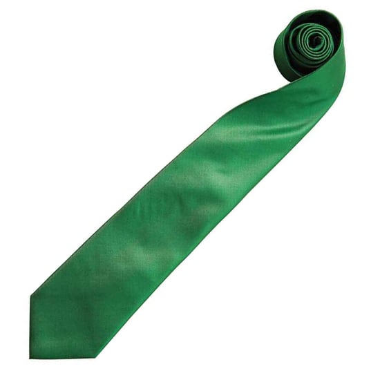 Premier Herren Krawatte Colours, unifarben (Emerald) - Image 2
