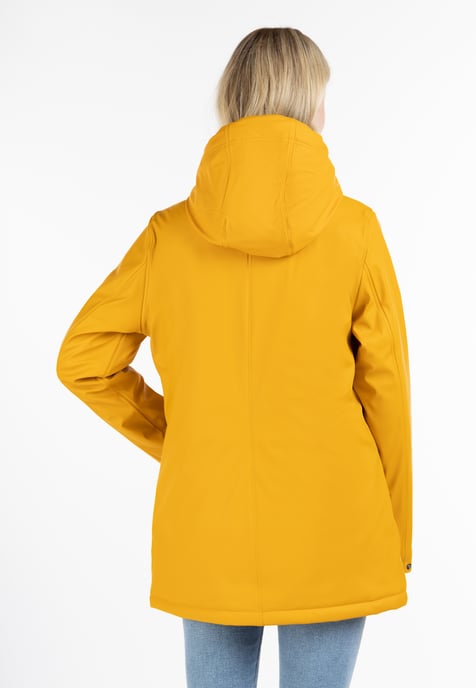 ICEBOUND Wattierte Regenjacke Damen Senf - Image 4