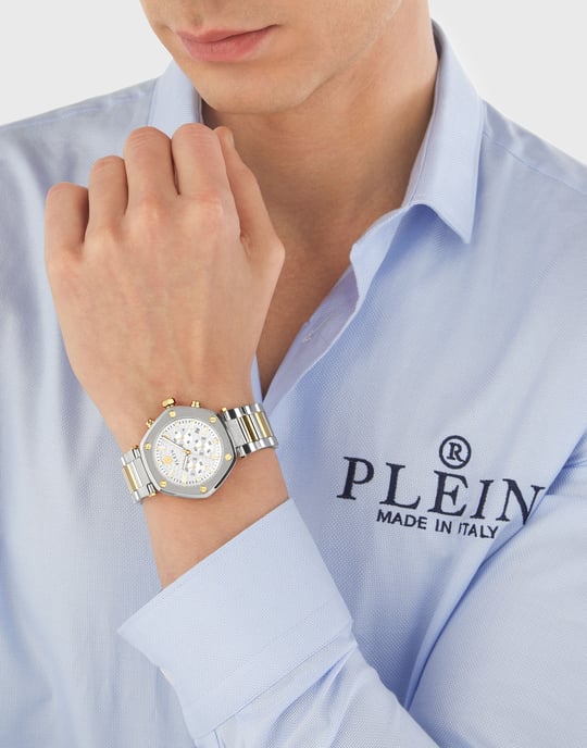 Philipp Plein The Hexagon Chrono Herren Multi-Funktionsuhr PWZBA0423 - Image 3
