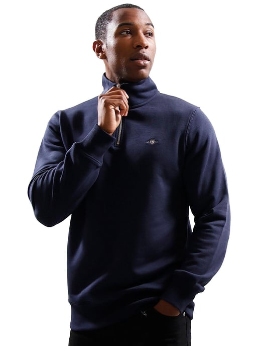 Gant | Herren Schild halbe Zip Sweatshirt - Image 1