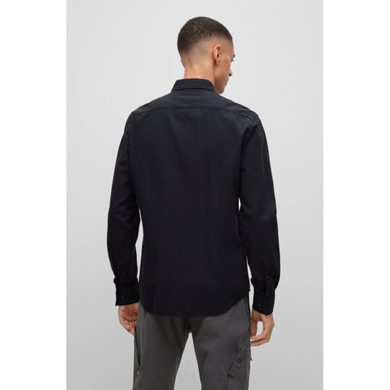 HUGO Evito Slim Fit Mens Long Sleeved Shirt
