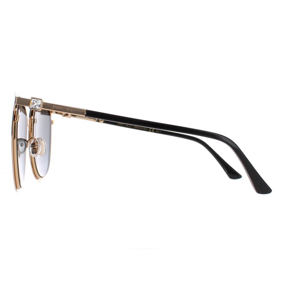 Jimmy Choo Cat Eye Damen Schwarz Gold Dunkel Grau Farbverlauf ORIA/G/SK - Image 3