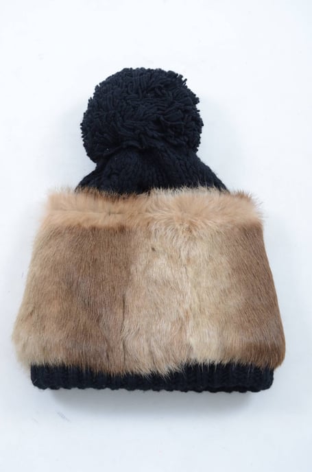 Dolce & Gabbana Women Virgin Wool Knitted Hat - Image 1