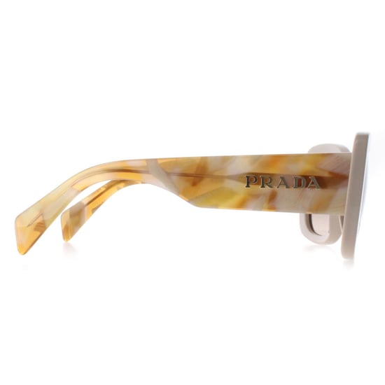 Prada Oval Womens Desert Brown Gradient PRA08S