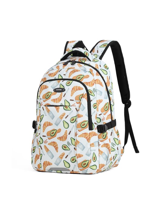 Aoking Rucksack Unisex WHITE - Image 2