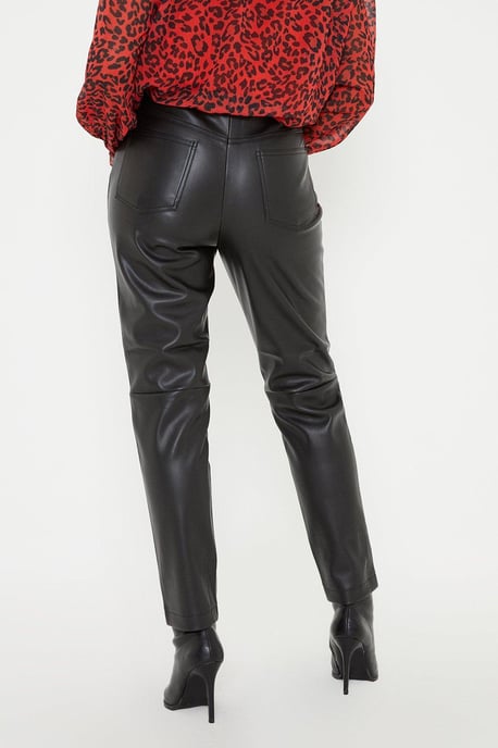Petite Faux Leather Jeans - Image 3