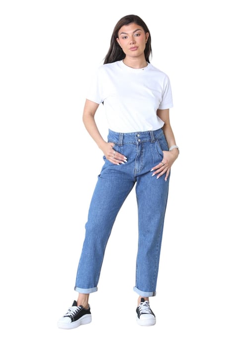 MYT Womens Boyfriend Jeans in Hellblau - Image 6