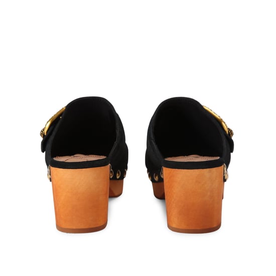Kurt Geiger London Suede Mayfair Clog Sandals