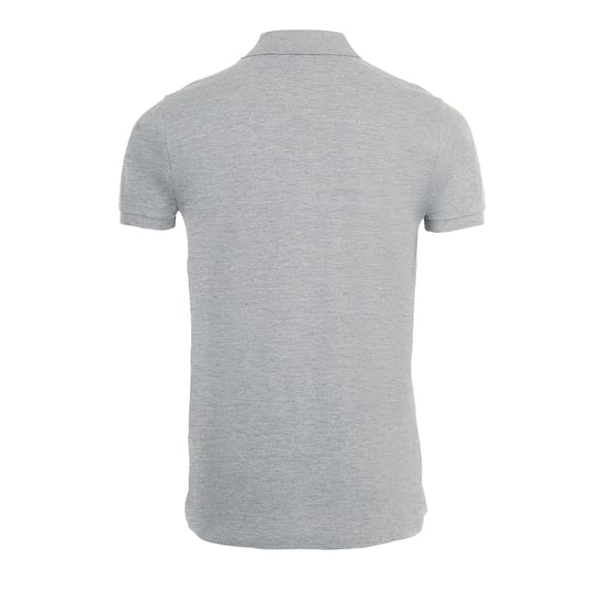 SOLS Herren Phoenix Kurzarm-Pique-Poloshirt (grau meliert) - Image 2