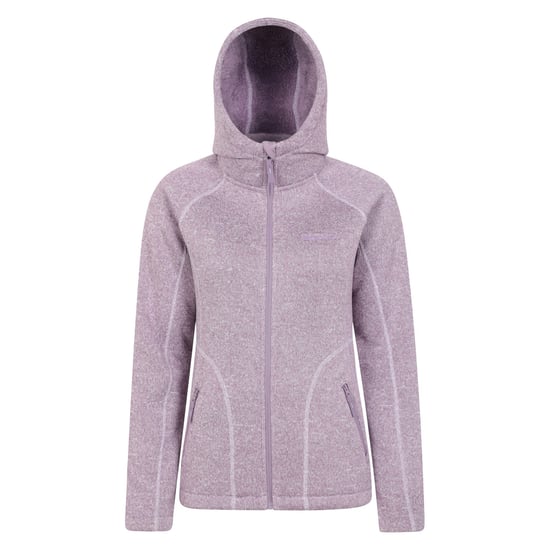Mountain Warehouse - "Nevis" Hoodie mit durchgehendem Reißverschluss für Damen (Violett) - Image 1