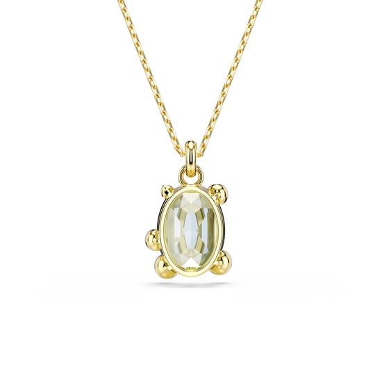 Swarovski 'Gema' Damen Halskette aus goldplattiertem Metall - Gold 5705816 - Image 2