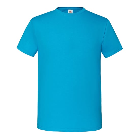 Fruit of the Loom Herren Iconic Premium Ringspun Baumwolle T-Shirt (Azurblau) - Image 1