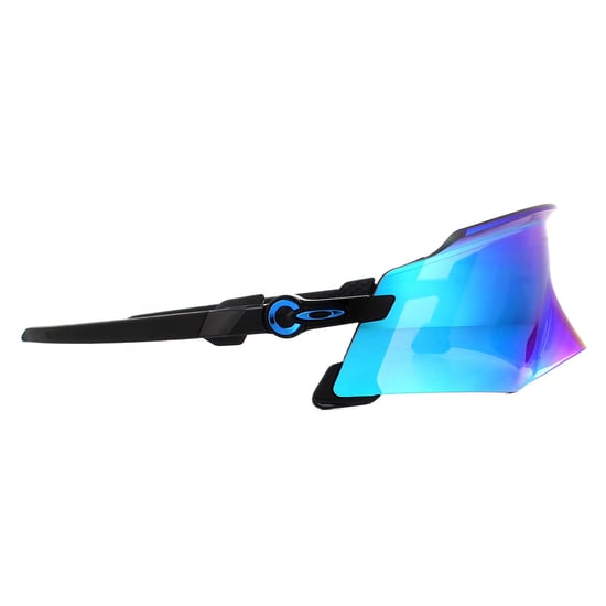 Oakley Wrap Herren Poliert Schwarz Prizm Sapphire Sonnenbrille - Image 4