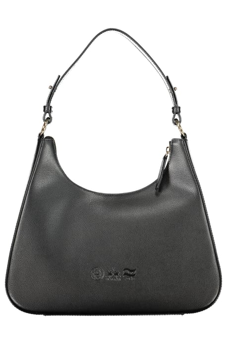 La Martina Damen Schwarz Leder Handtasche - Image 2