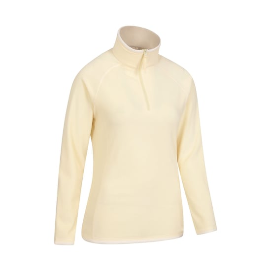 Mountain Warehouse Damen/Damen Montana Half Zip Fleece Top (Gelb) - Image 5