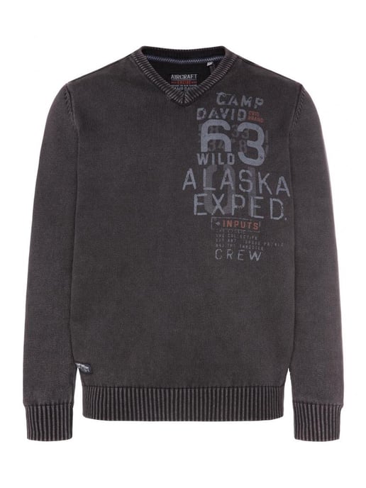 Camp David sweater