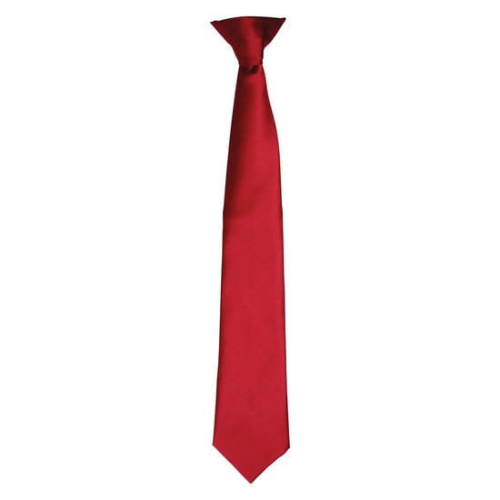 Premier - Krawatte für Herren/Damen Unisex (Burgunderrot) - Image 1