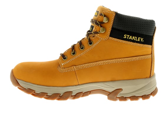 New Mens/Gents Honey Stanley Lace Up Steel Toe Cap Safety Boots.