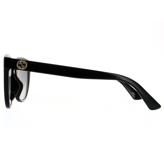 Gucci Runde Frauen Schwarz Grau Gradient Sonnenbrille - Image 3