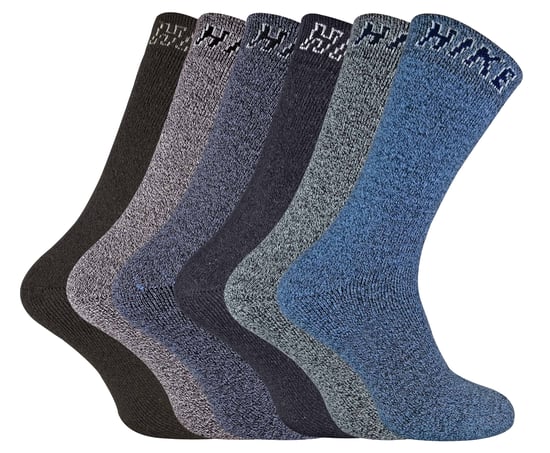 Sock Snob - 6 Paar HIKE Herren Sommer atmungsaktiv Baumwolle Wandern Socken - Image 1
