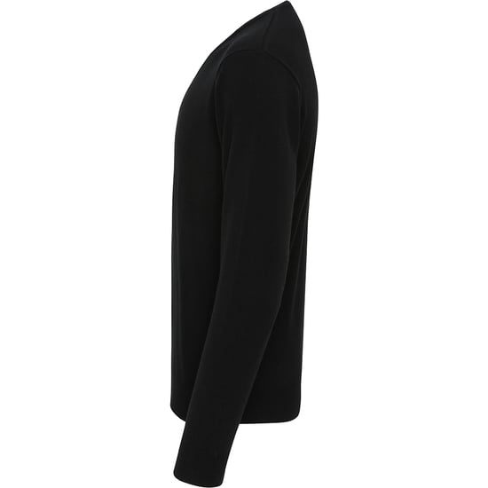 Premier Mens Essential Acryl Pullover mit V-Ausschnitt (Schwarz) - Image 3