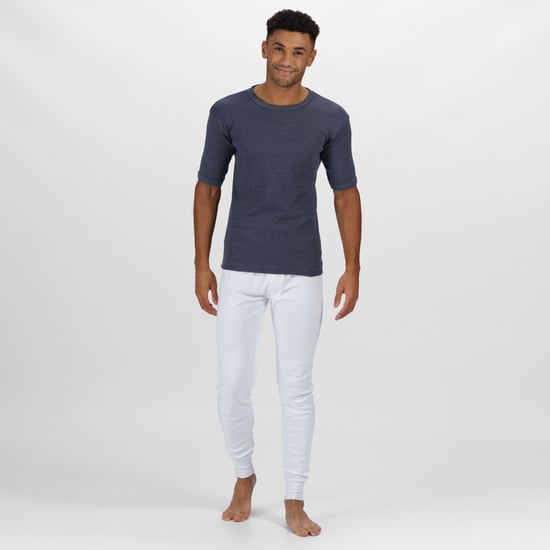 Regatta Mens Thermal Underwear Kurzarm-Weste / T-Shirt (Denim Blue) - Image 4