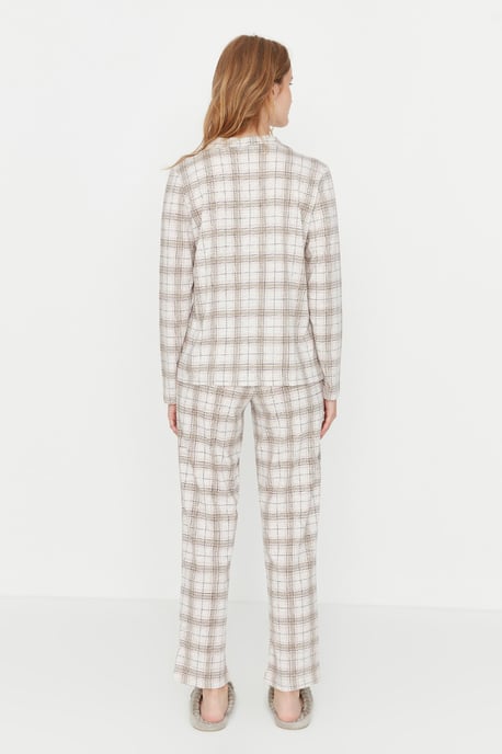 Trendyol Femmes  Col de chemise Pyjama Ensemble 2 pieces - Image 5