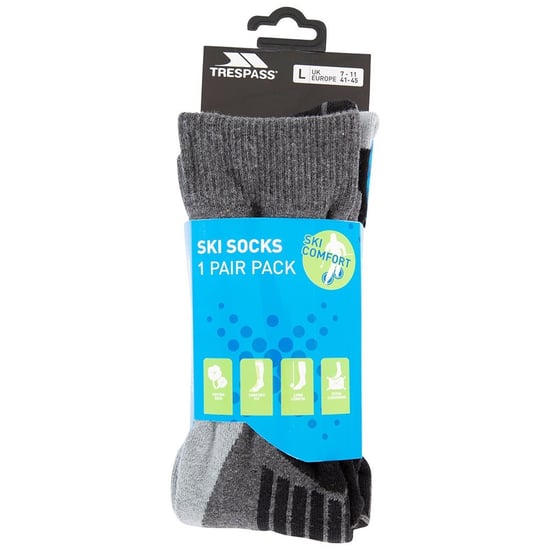 Trespass Herren Hack Ski-Socken () - Image 4