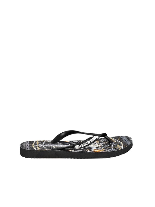 Philipp Plein Flip Flop Herren schwarz - Image 1