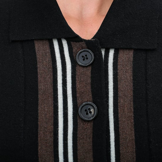 Strickjacke mit kontrastierenden Kanten - Image 5