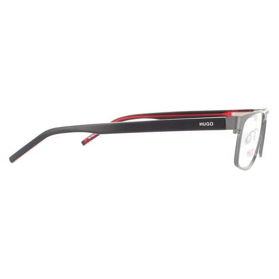 Hugo von Hugo Boss Brillenfassung HG 1075 R80 semi-matt dunkles Ruthenium Herren - Image 4
