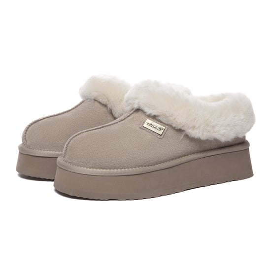EVER AU Australia Women Topknot Leather Slippers