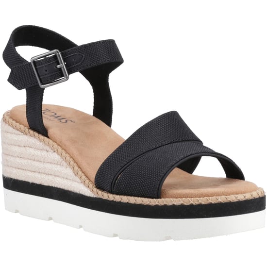 TOMS Darya Polyester Damen Schwarz Sandalen - Image 1