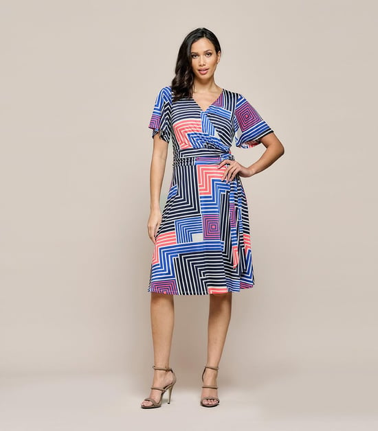 Regina-Print-Kleid Multi - Image 6
