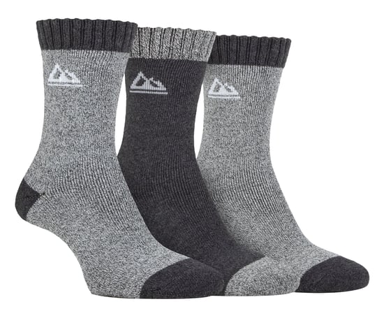 Storm Bloc - 3er-Pack Womens Performance Polyester Boot Socks | Outdoor Walking Hiking Trekking Socken - Charcoal/grey - Image 1