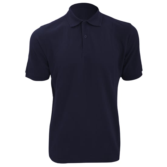 Russell Mens Ripple Kragen & Manschette Kurzarm-Poloshirt (French Navy) - Image 1