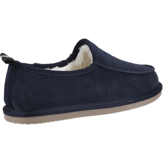 Hush Puppies Charles Wildleder Herren Navy Hausschuhe - Image 2