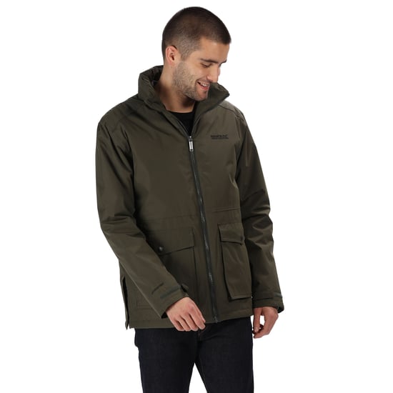 Regatta - Coupe-vent HEBSON - Homme (Vert kaki foncé) - Image 1