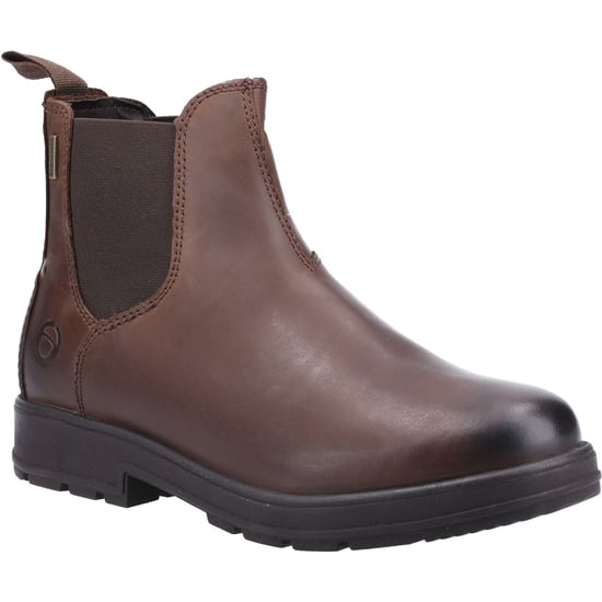 Cotswold Farmington Leder Herrenstiefel Braun - Image 1