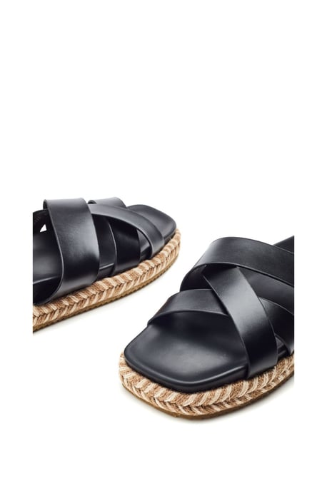 Morornie Black Sandals