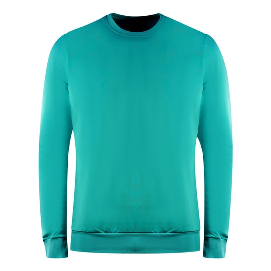 Lyle & Scott Golf Tech Rundhalsausschnitt Teal Grüner Pullover - Image 1