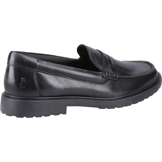 Hush Puppies Verity Slip On Leder Damen Schwarz Loafers - Image 2