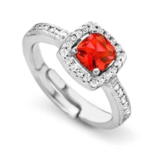 Orphelia Damen-Ring Sterling-Silber 925 – Silber ZR-7199/RE - Image 1